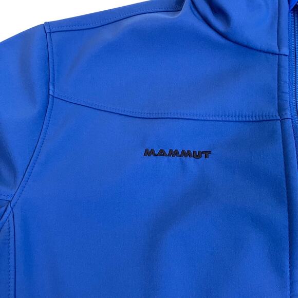 Mammut Mens Sz L Peludo Softech Jacket in Blue Fleece Lined Lightweight Outdoors - Picture 3 of 16